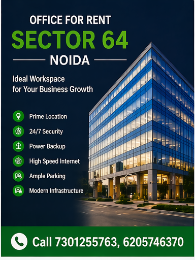 Office Space with Security Noida | Call 7301255763, 6205746370