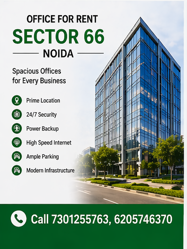 Office Space with Security Noida | Call 7301255763, 6205746370