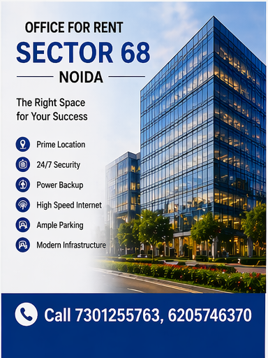 Office Space with Security Noida | Call 7301255763, 6205746370