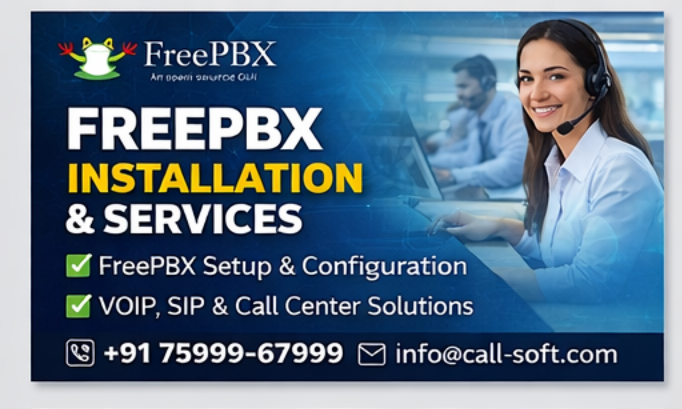 Freepbx ippbx installation and configuration | FreePBX professional and experts near me, call: 75999-67999