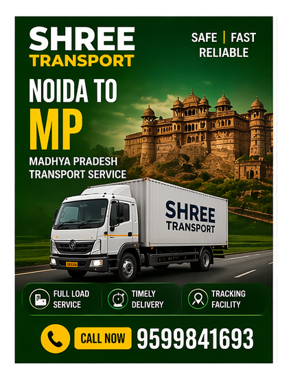 Noida to All India Transport Service | Shree Transport. Contact Now: 9650819561,9599841693